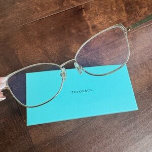 Tiffany & Co. Gold and Taupe Glasses